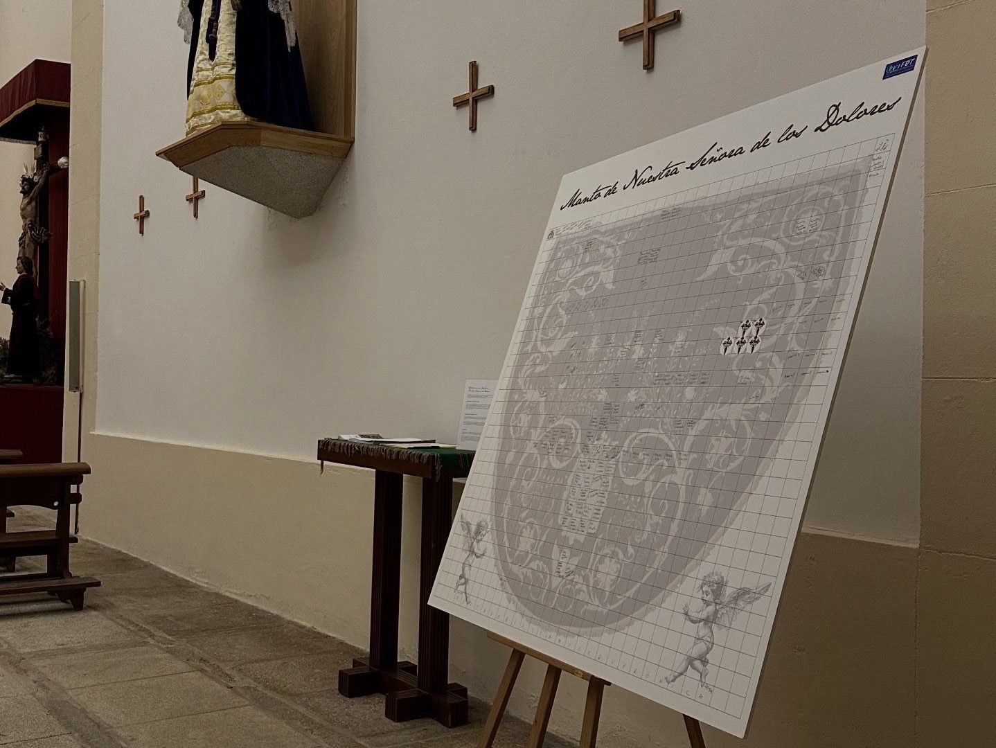 Dolores prosigue con la campaña del manto de tu titular