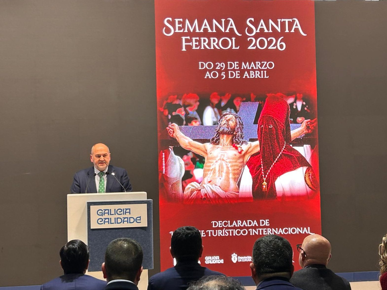 Iguacel destaca en Fitur a “viaxe sensorial” que é a Semana Santa de Ferrol