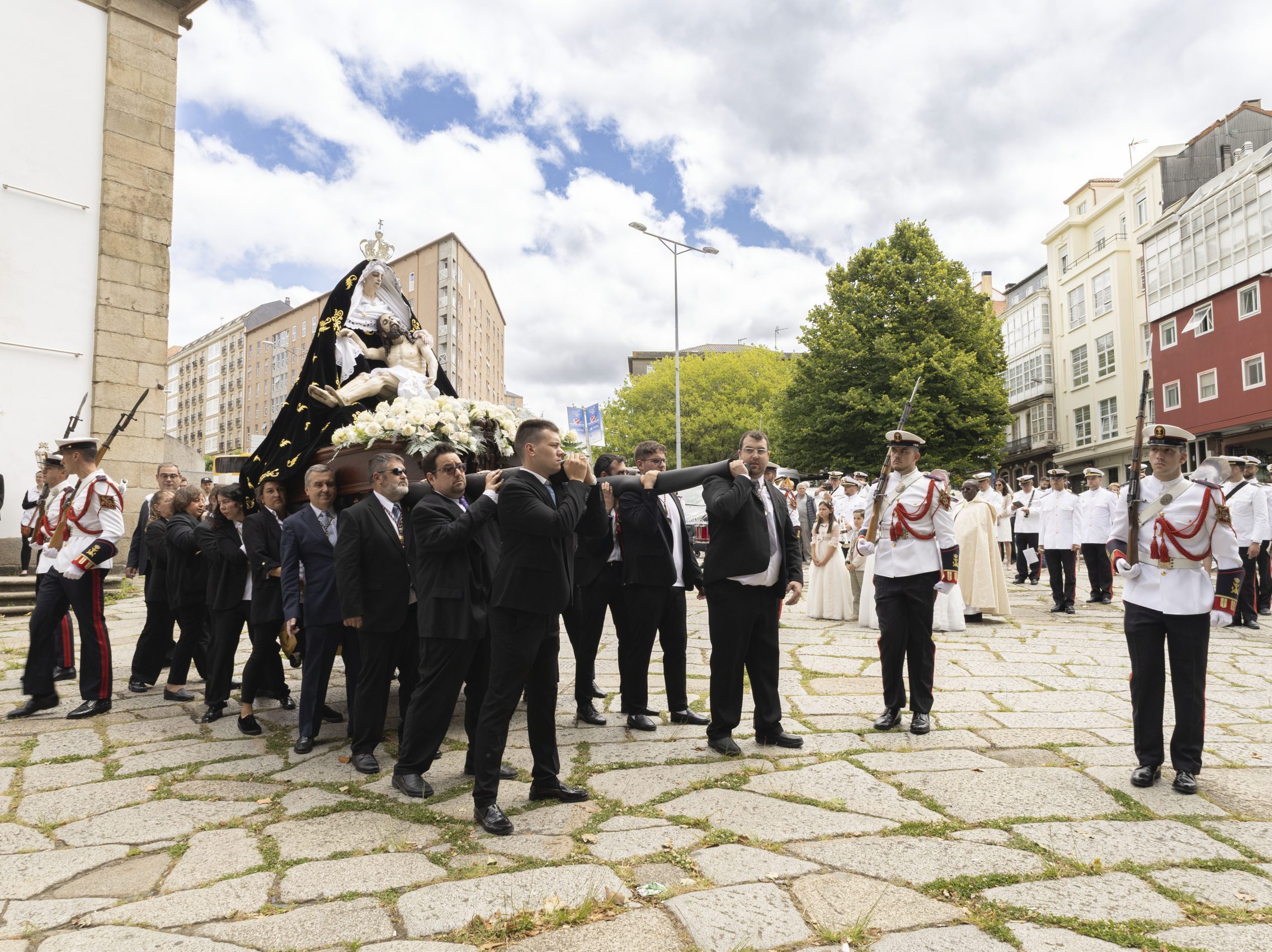 La Cofradía de las Angustias prepara la procesión de la Patrona para el día 31 de mayo